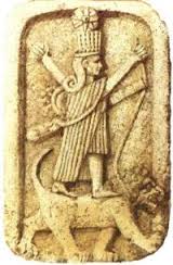 3d-Inanna-Ishtar-upon-lion1