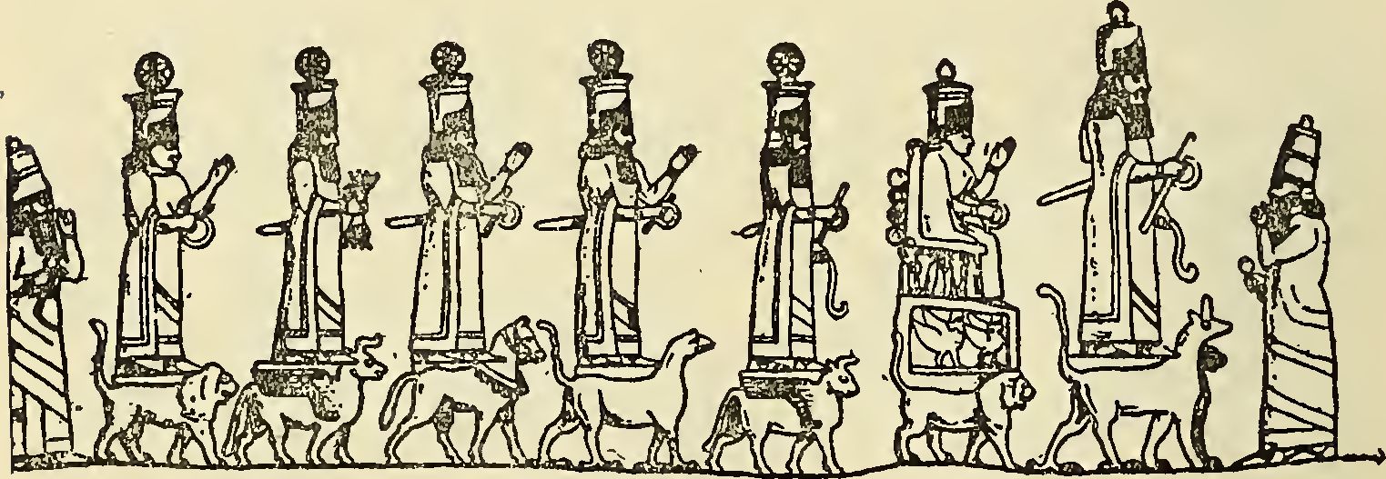 1d - gods in procession