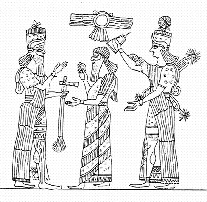 5 - Ashur, King Ashurbanipal & Inanna
