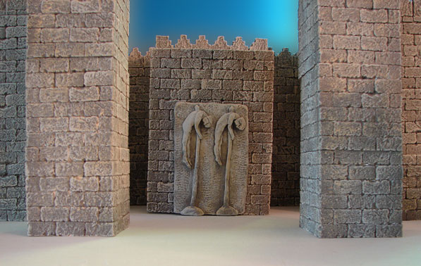 15l - impaled Hebrews by the Babylonian, who served at Marduk's direction & Marduk's pleasure