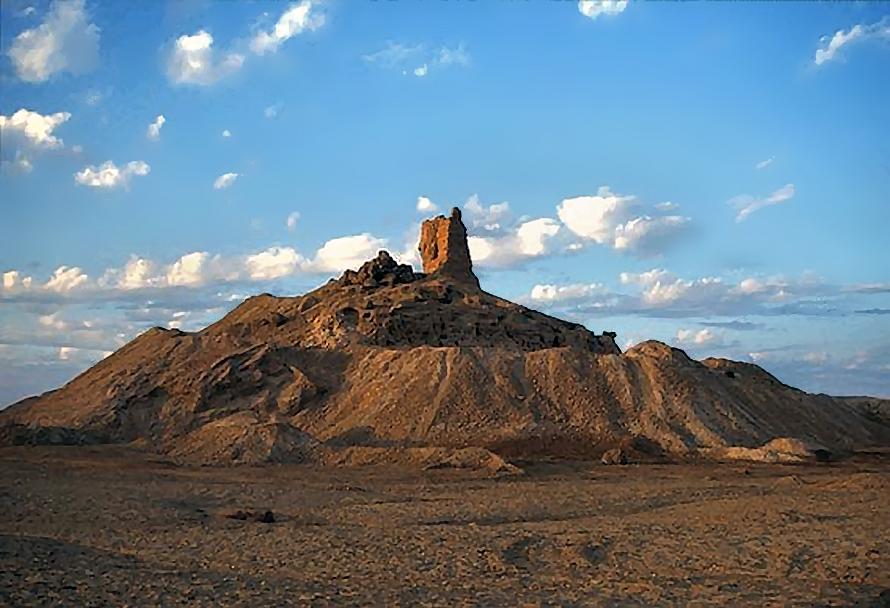 1d - mud brick-built mountain ziggurat -  home of Nabu, born on Earth Colony; the place of Marduk's Tower of Babel, Enlil confused the earthlings language which morphed into many languages, & his descendants destroyed the Tower of Babel because Enlil refused to allow Marduk to own his own launch site,