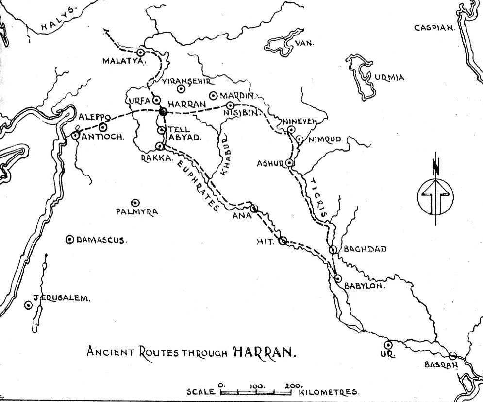 4a - Harran, site of Jacob's Ladder, Jacob witnessed an alien sky-ship unloading goods, & loading cargo to be sent up to the skies, home to planet Nibiru & its one-world-order ruled by King Anu, the father in Heaven of the sons of god who came down from Heaven long, long ago