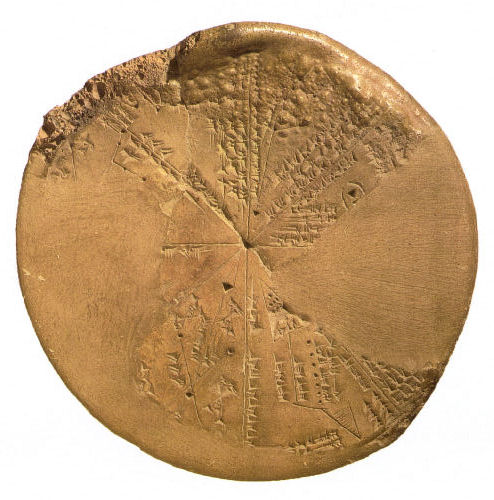 5 - Assyrian artifact, an artrological map of stars, discovered along with tens of thousands of artefacts neatly arranged in the ancient Library of Ashurbanipal, the mixed-breed son-king of the giant alien gods on Earth Colony