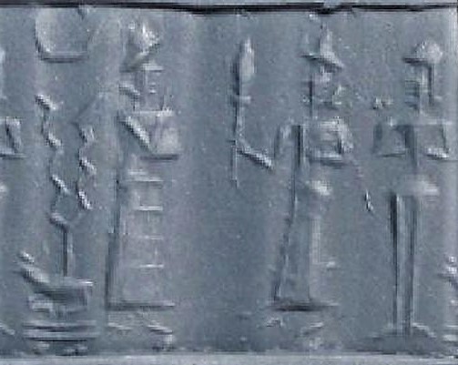 13 - daughter Ningal, mother Ninlil, & granddaughter Inanna, females on Enlil's side of King Anu's family tree