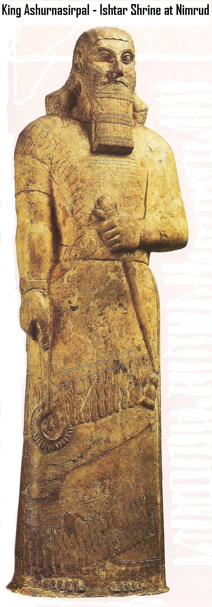 14d - King Ashurnasirpal II, bigger, stronger, faster, smarter, & protected by the gods