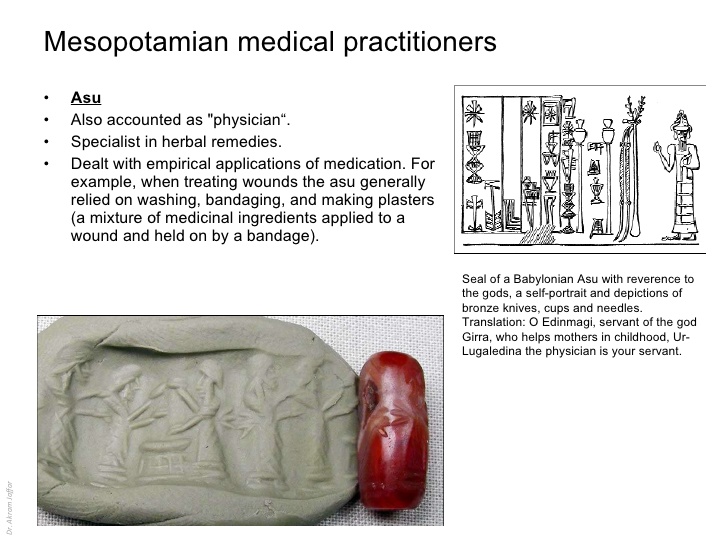 1 - Mesopotamian medicine, Asu-possibly Damu