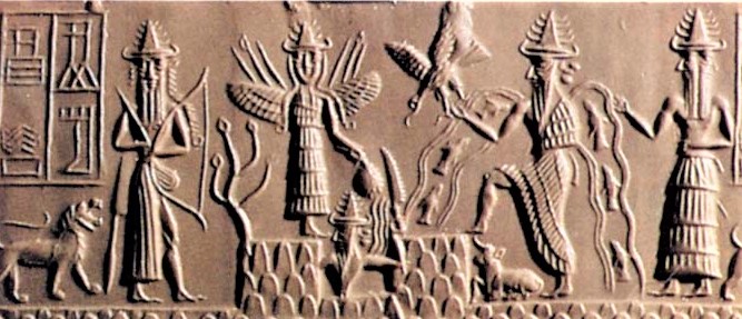 17 - Enlil, Inanna, Utu,  Enki, & Isimud