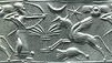 75 - winged sky-disc above battle scene