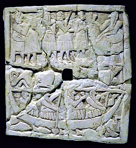 3 - Ninlil & Enlil, drinking on the boat