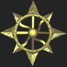 91 - 8-pointed star on wheels, jewelry, medals, patterns, places of worship, etc.