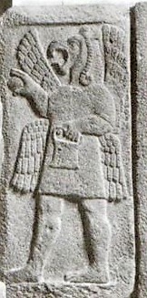 61 - winged alien god with beast head as his animal symbol