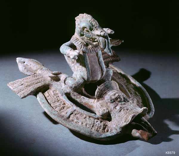 75 - Mexico, reptile astronaut on his sky- disc
