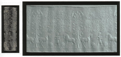 horse becomes man's luxury, artifact from 1350-1200 B.C.