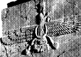 14 - Ashur & his flying disc,