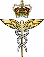 44 - Caduceus Symbol with Royal Crown