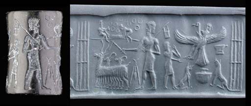 3f - eagle pilots take Etana to 7th Heaven, artifact appx. 2334 B.C.