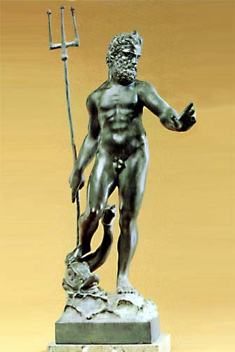 21 - Poseidon / Enki; Greek god of the seas, Enki was well known & well worshipped in Ancient Greece 