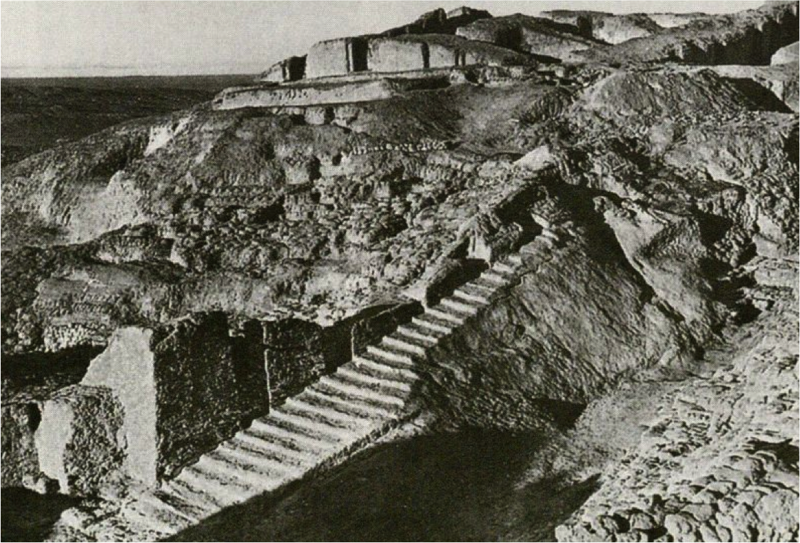 3b - Uruk's White Temple, a private residence for King Anu when visiting Earth, later Anu gave Uruk with temple to Inanna