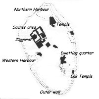 4b - ancient Uruk map artifact